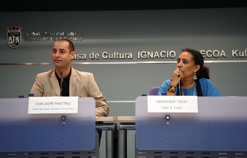 Véronique Tadjo protagonizó 'Letras Africanas' en Euskadi y Galicia